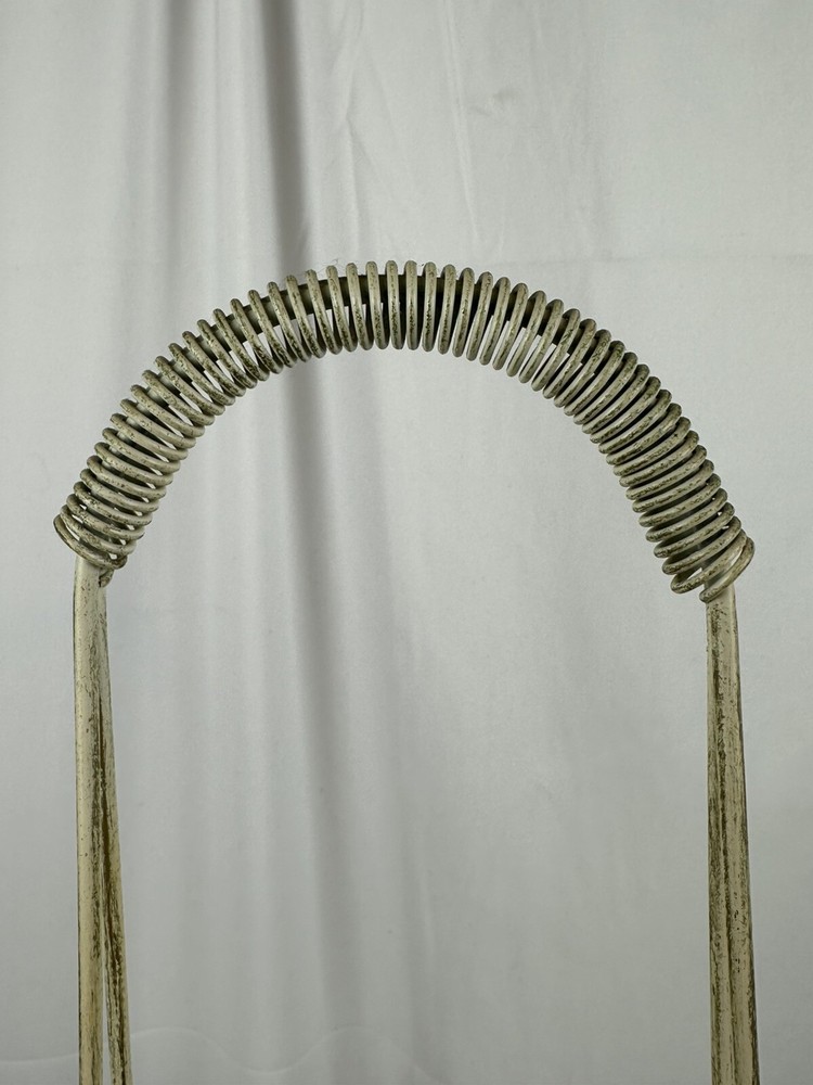 Decorative Metal Basket Snowflake Design