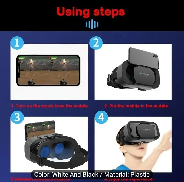 vr shinecon virtual reality glasses