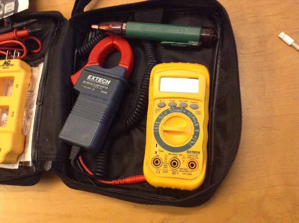 General Purpose Electrical HVAC MultiMeter Test Kit Model TK-34