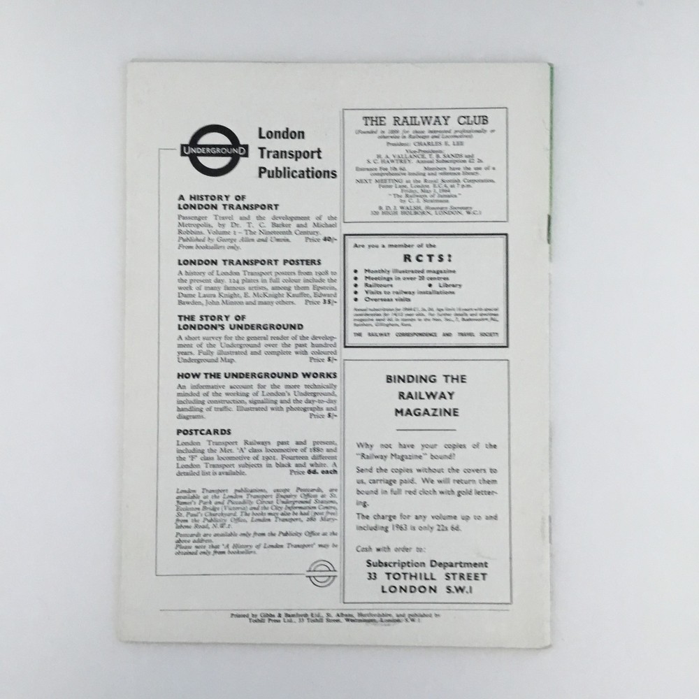 Railway Magazine May 1964