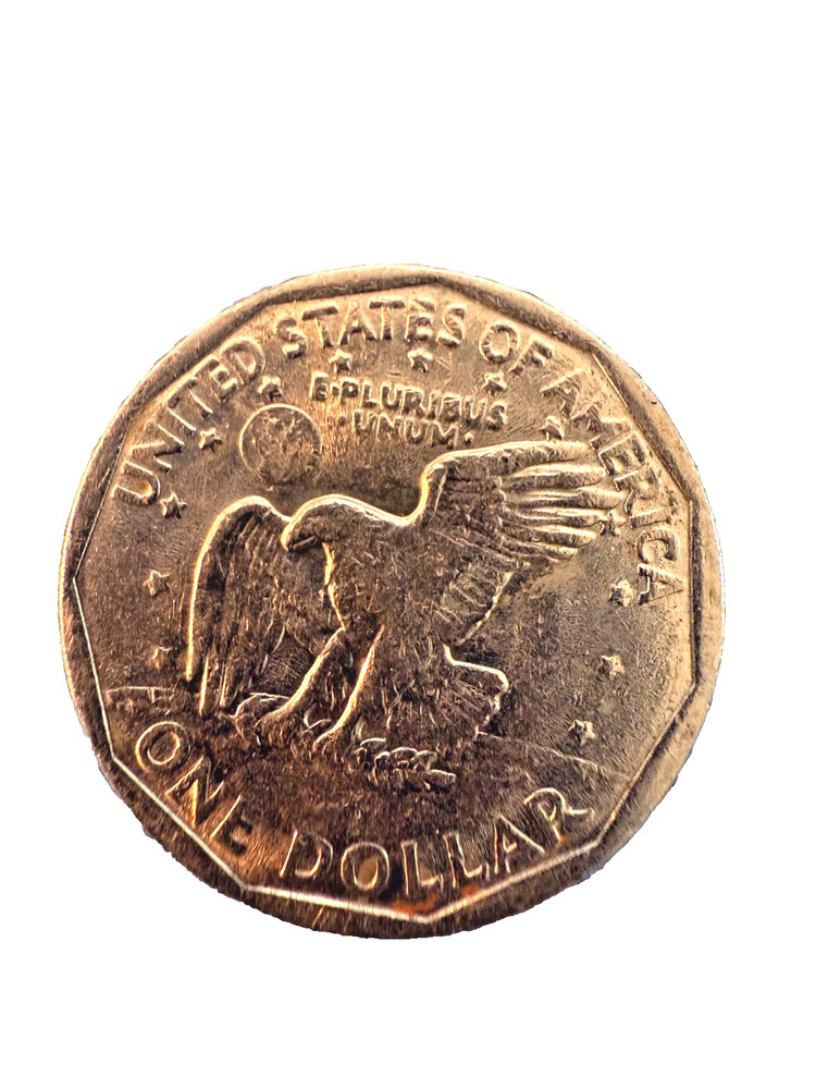 1979-P Susan B Anthony Dollar - Wide Rim with "ERRORS" Type 1