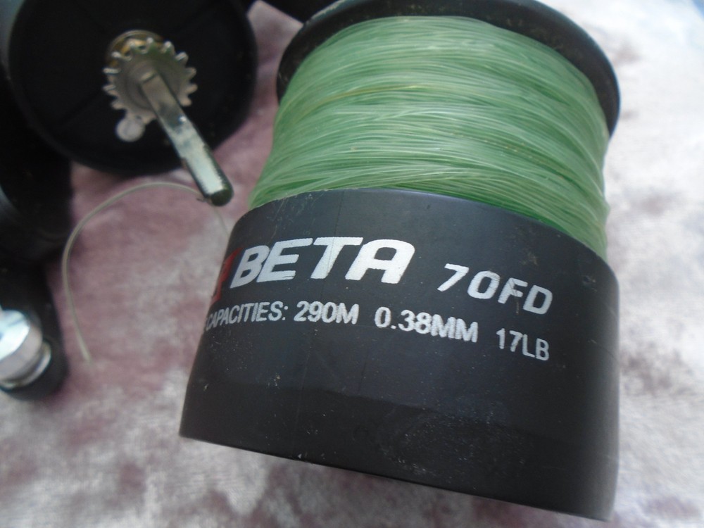 SHAKESPEARE BETA 2020 70FD SEA REEL / FULLY FUNCTIONING LINE LOADED