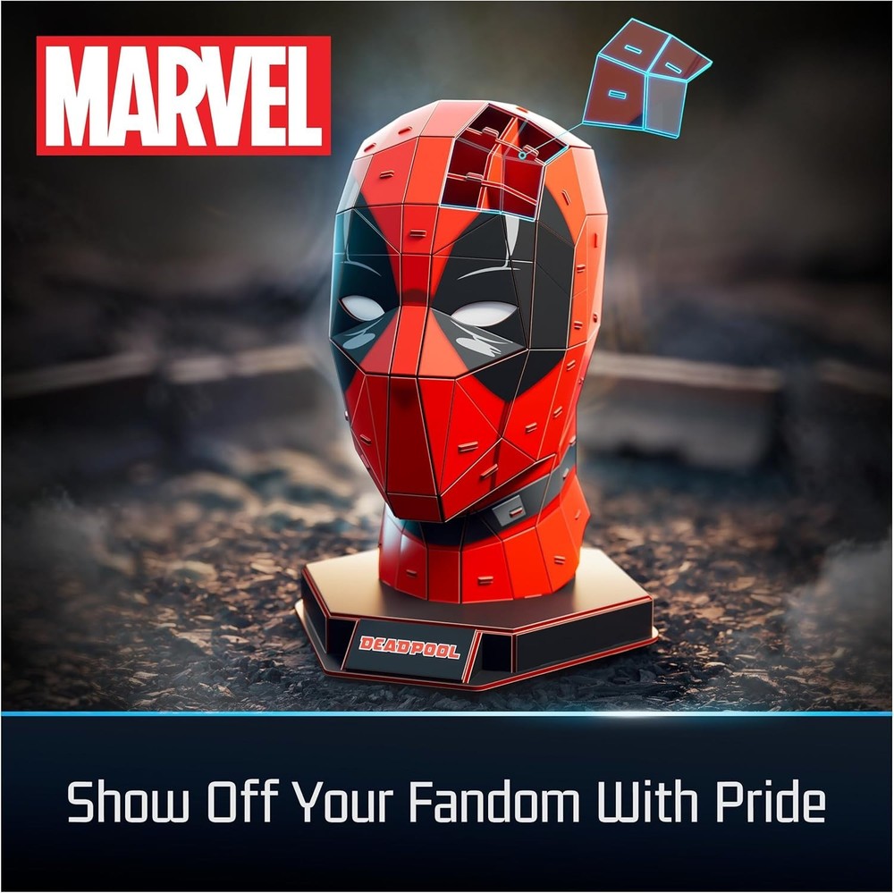 Marvel - Deadpool - 4D Build Puzzles for Adults & Teens