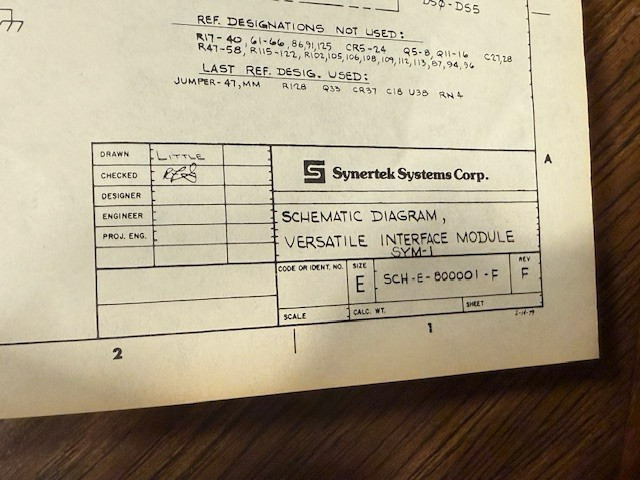 Synertek Systems SYM-1 Single Board Computer w/Schematic/Original Box