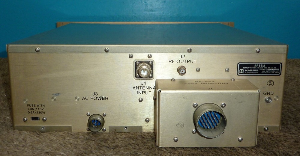 Harris RF-551A Preselector Very Good Condition