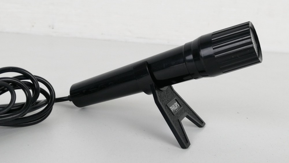 PHILIPS - SMALL MICROPHONE - MINT - 11 CM - WORKING