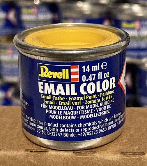 Yellow Matt Enamel Paint 32115