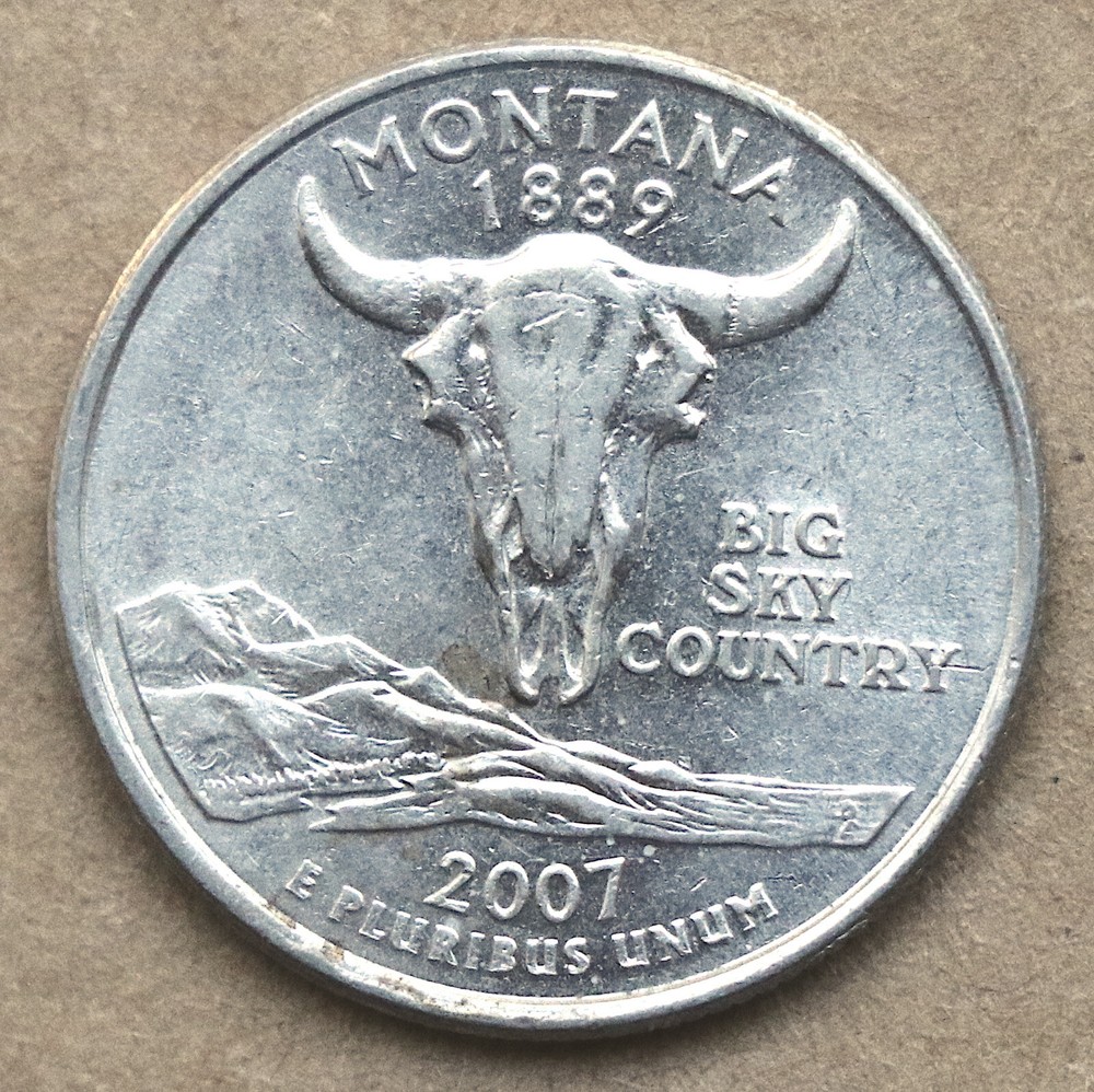2007 D Montana State Quarter