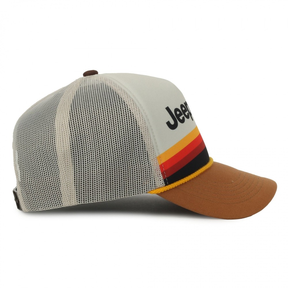 Jeep Est. 1941 Retro Mountains Adjustable hat Multi-Color