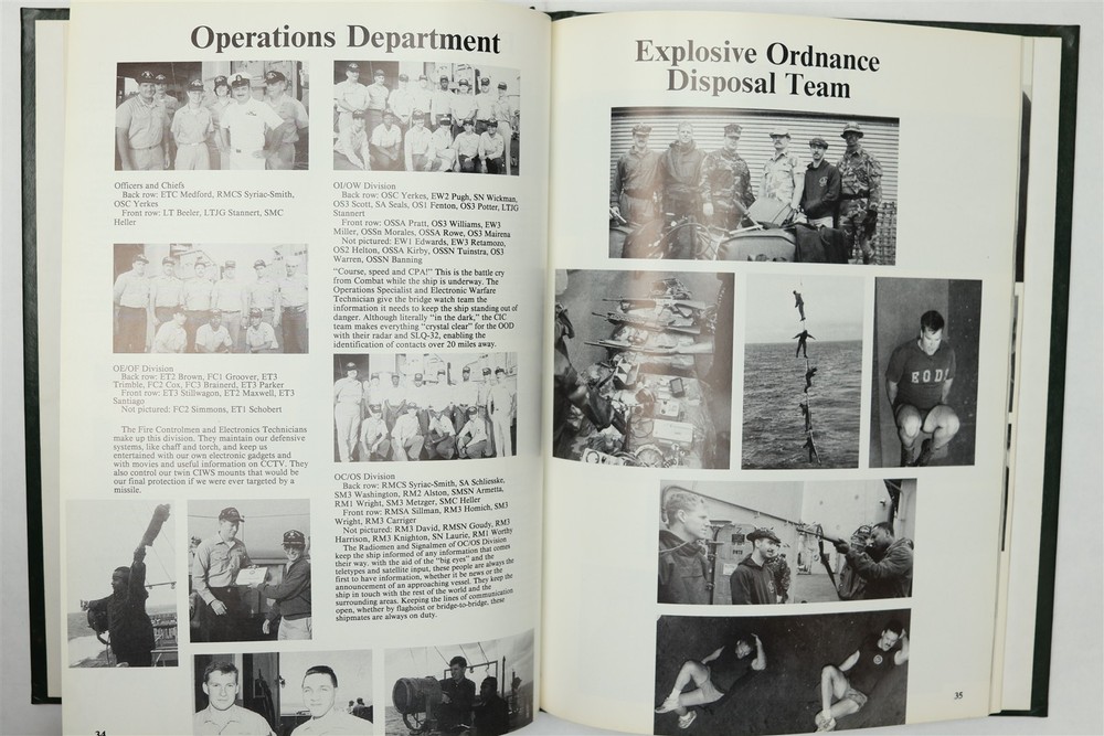 USS Mount Baker (AE-34) 1994 Mediterranean Deployment Cruise Book