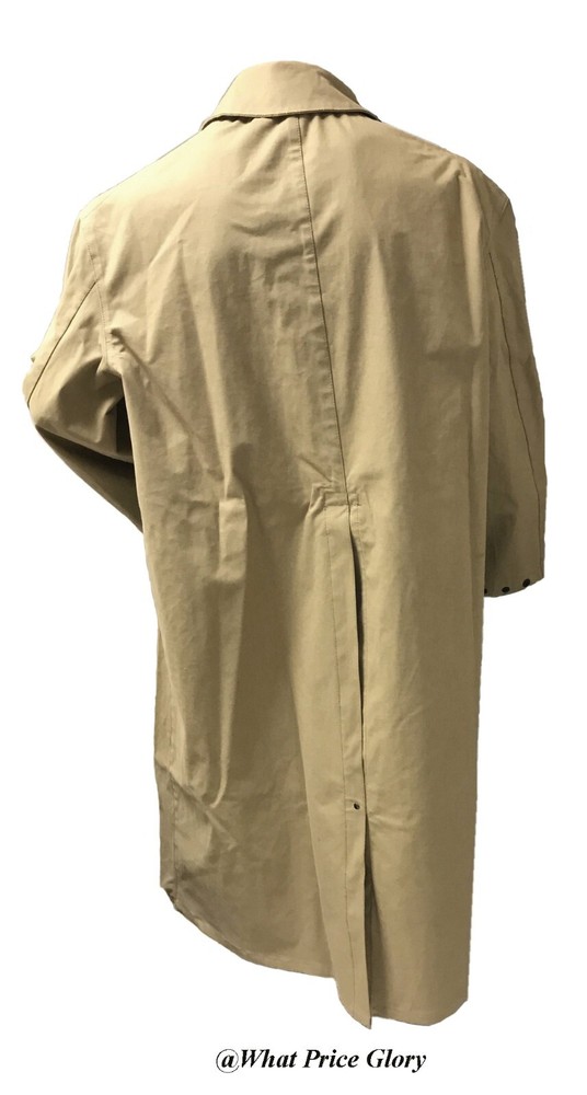 US WWI M1908 Mounted Pattern Raincoat for Cavalry SIZE LARGE