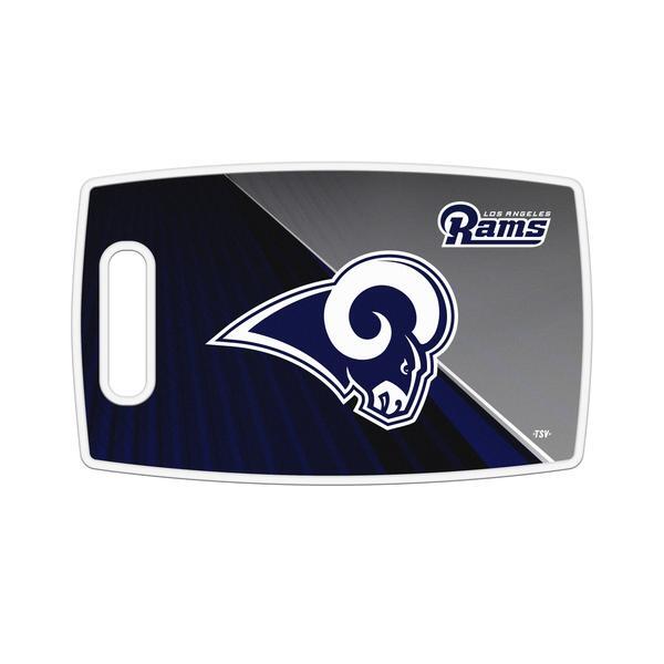 Sports Vault NFL Los Angeles Rams Large Cutting Board 14.5" X 9"