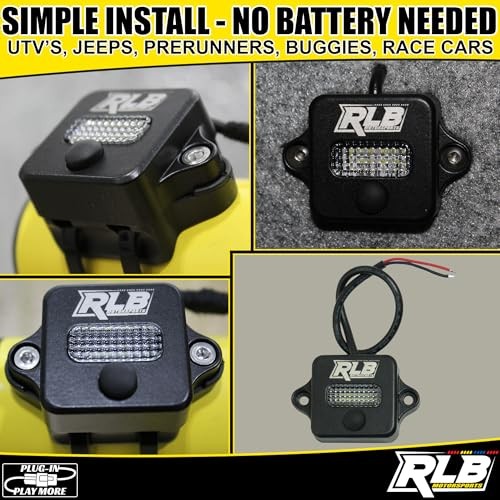 Dome Light for UTV, Golf Cart, Offroad Vehicles, Interior LED Dome Light with