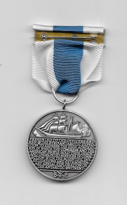 BYRD ANTARCTIC EXPEDITION 1928-1930 - SILVER - FULL SIZE