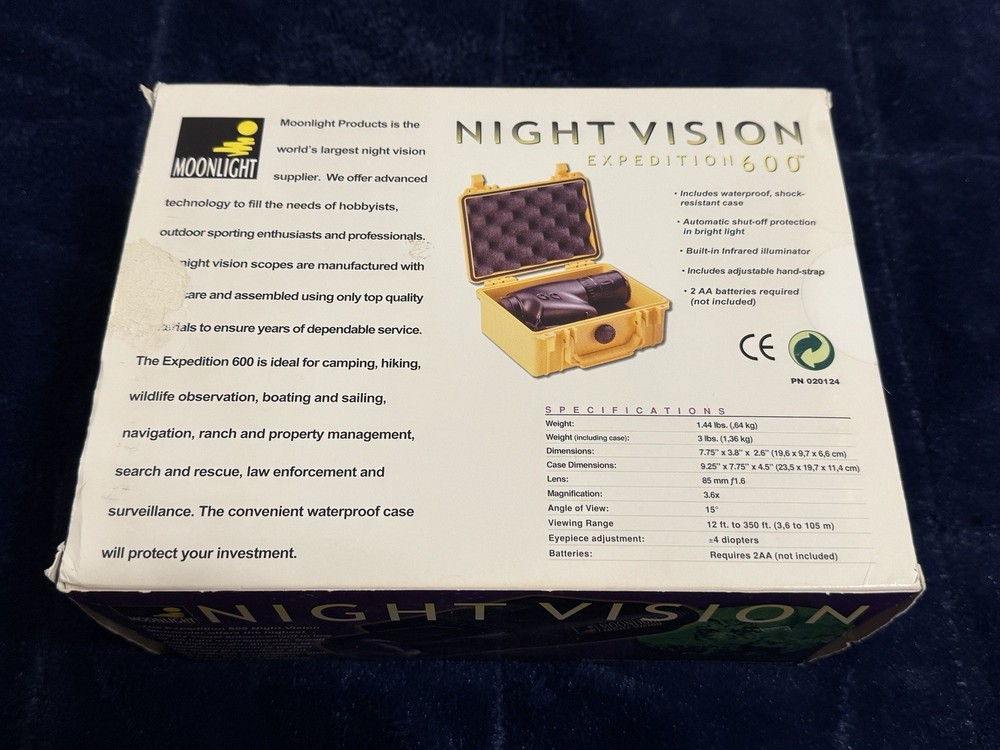 Moonlight Night Vision Monocular Expedition 600