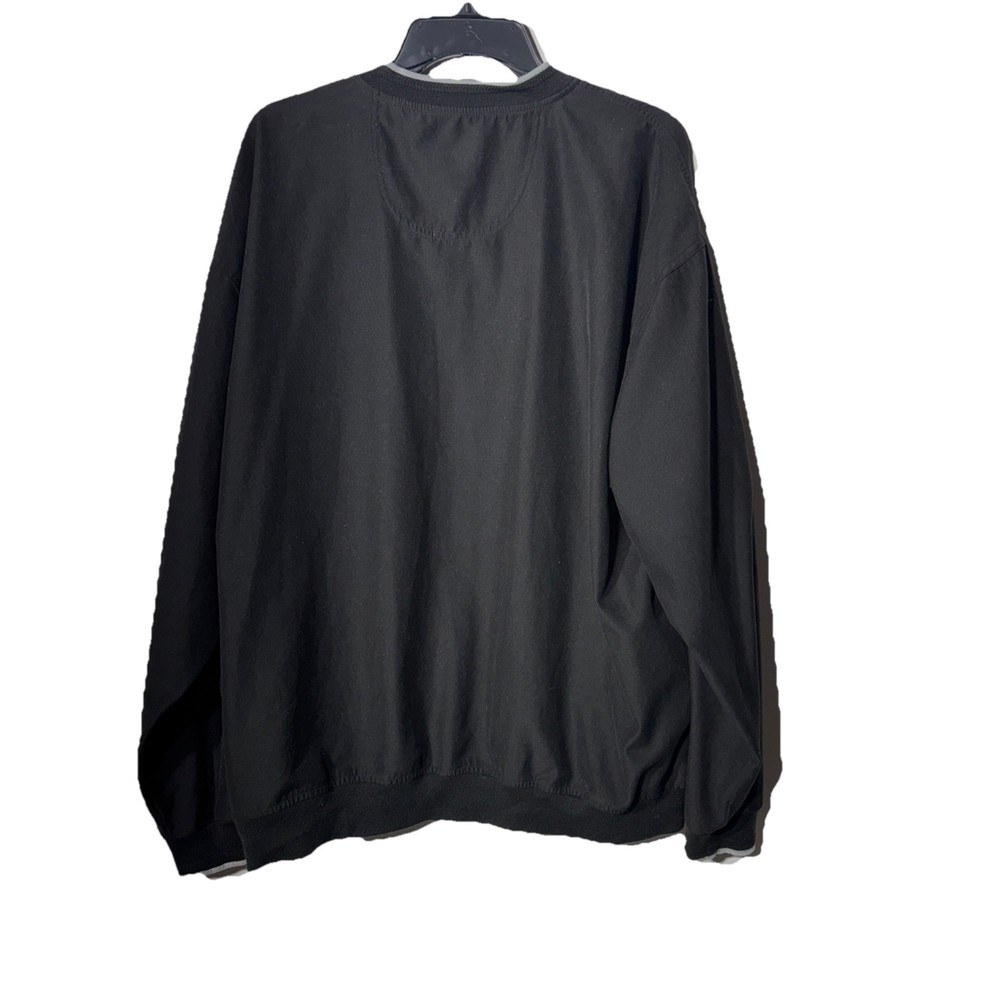 A Snake Eyes Windwear Golf Pullover Black Jacket. Size XL