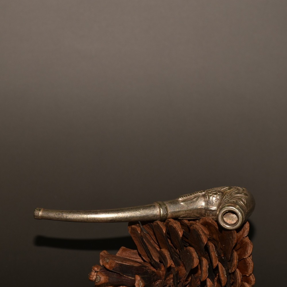 White Copper Faucet Cigarette Bag