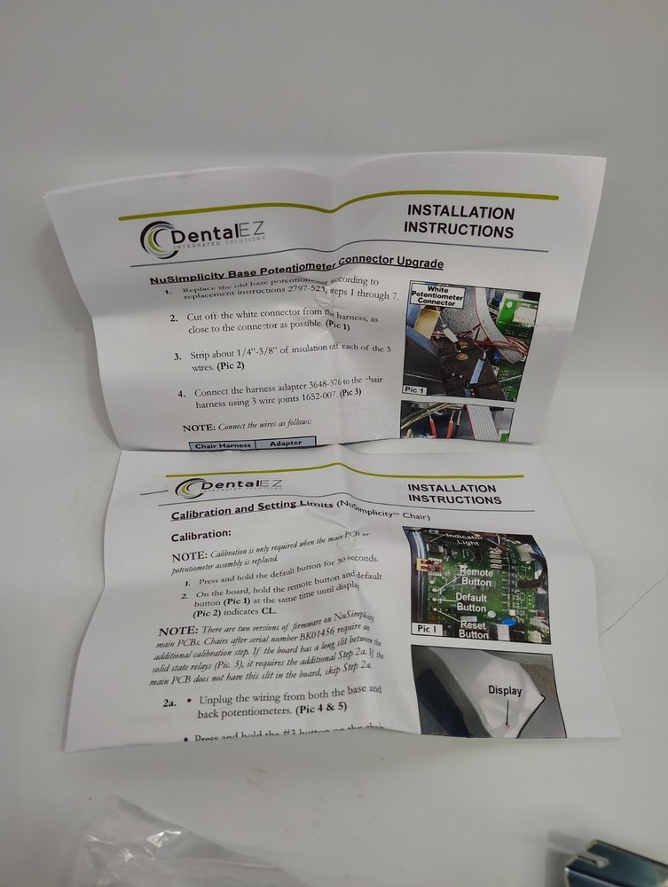 DentalEZ NuSimplicity Base Potentiometer Connector Upgrade with Instructions