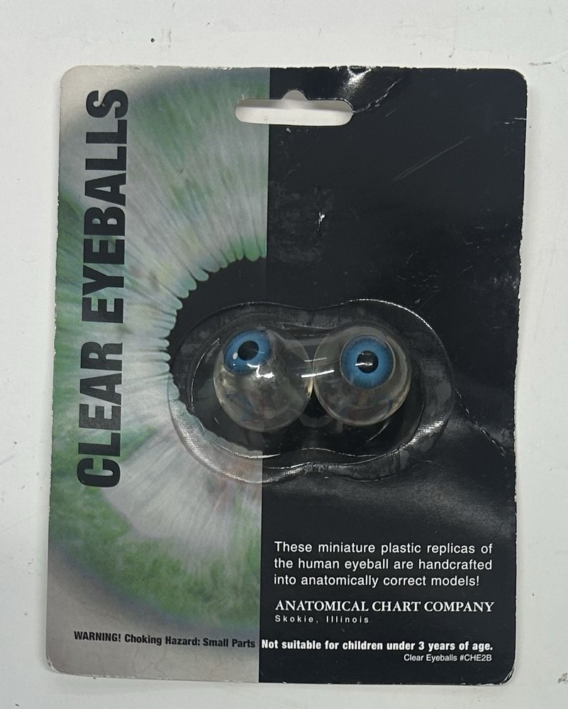 CLEAR EYEBALLS  by Anatomical Chart Company