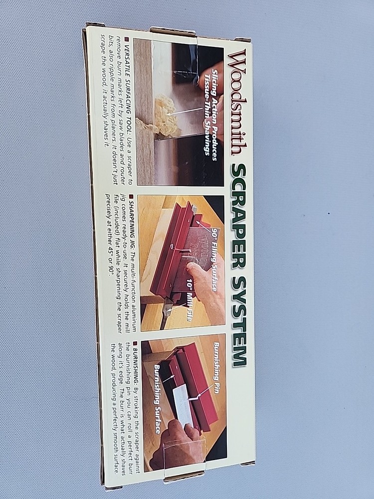 Woodworking Sharpening Jig And Scraper System Woodsmith