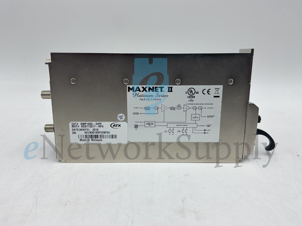 ATX QMP1000-35PF AMP MAXNET II