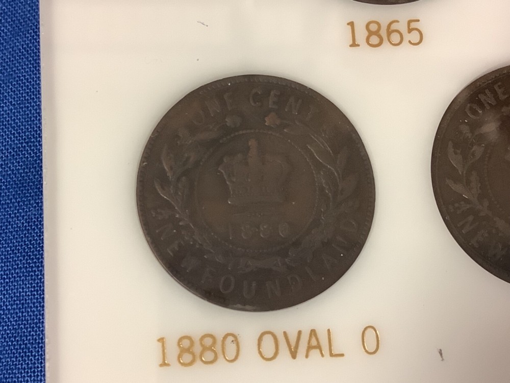 1865-1947 Newfoundland Large Cent Complete Set!