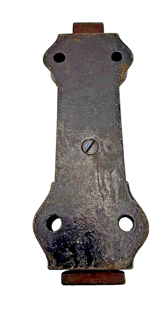 Victorian Working Cast Iron Dead Bolt Spring Loaded