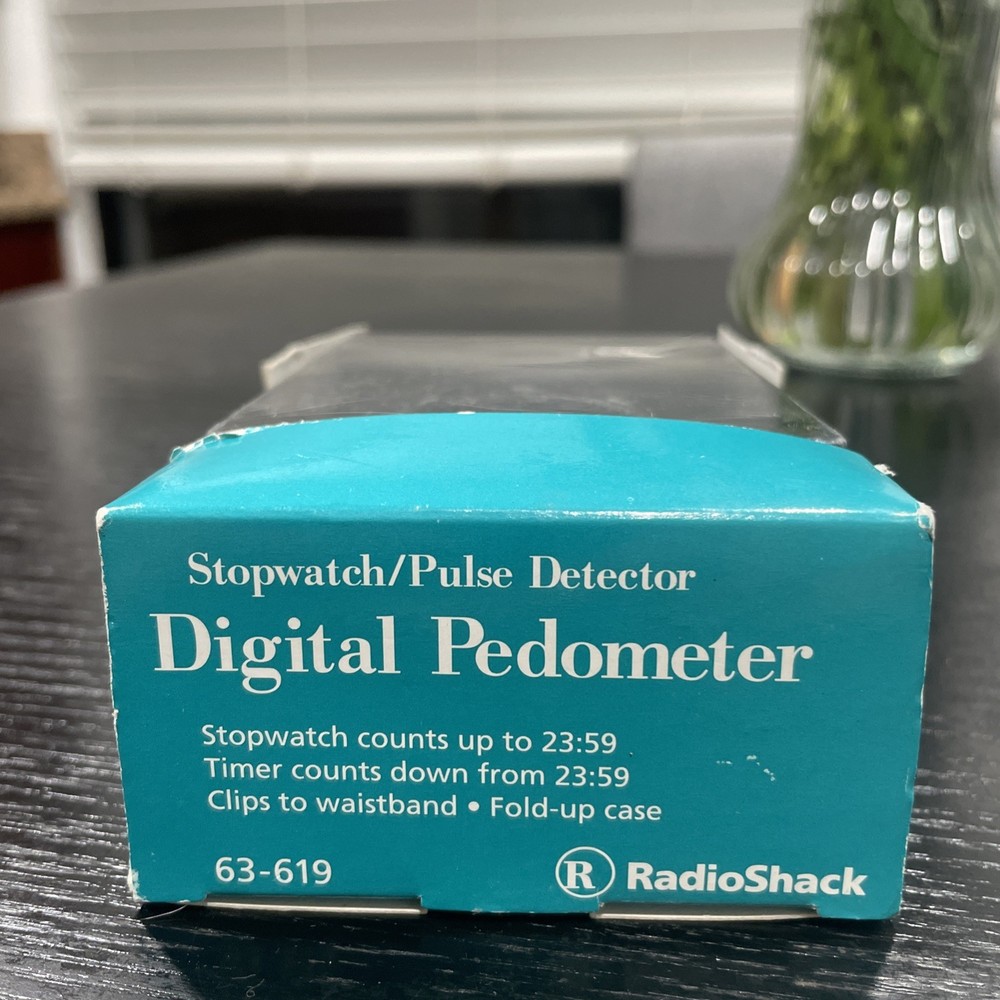 RadioShack Digital Pedometer Stopwatch/Pulse Detector