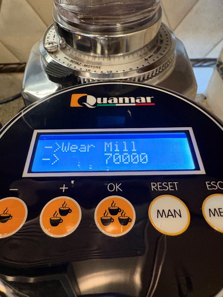 Quamar M80 On Demand Electronic Espresso Grinder