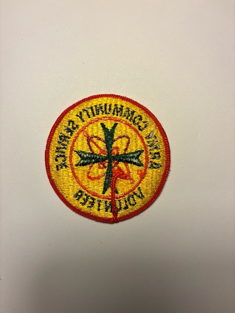 U.S. Army Community Service Volunteer Patch