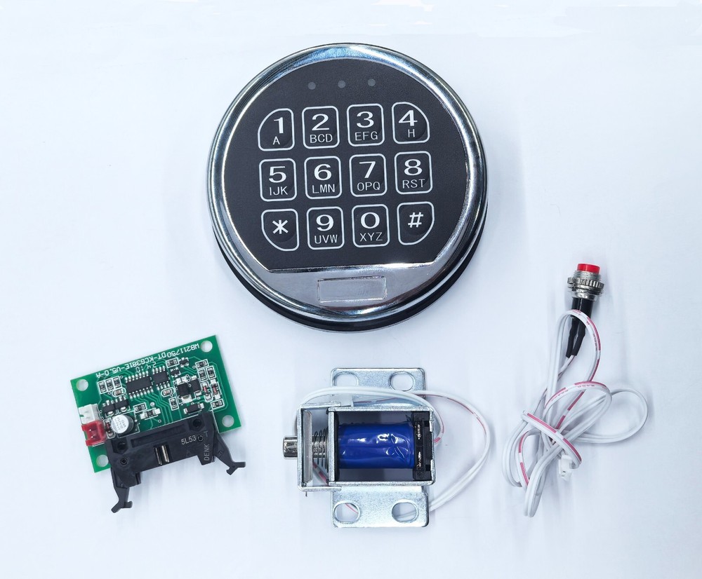 Gun Safe Lock Replacement Solenoid Lock Electronic Safe Lock For Home Safe Box