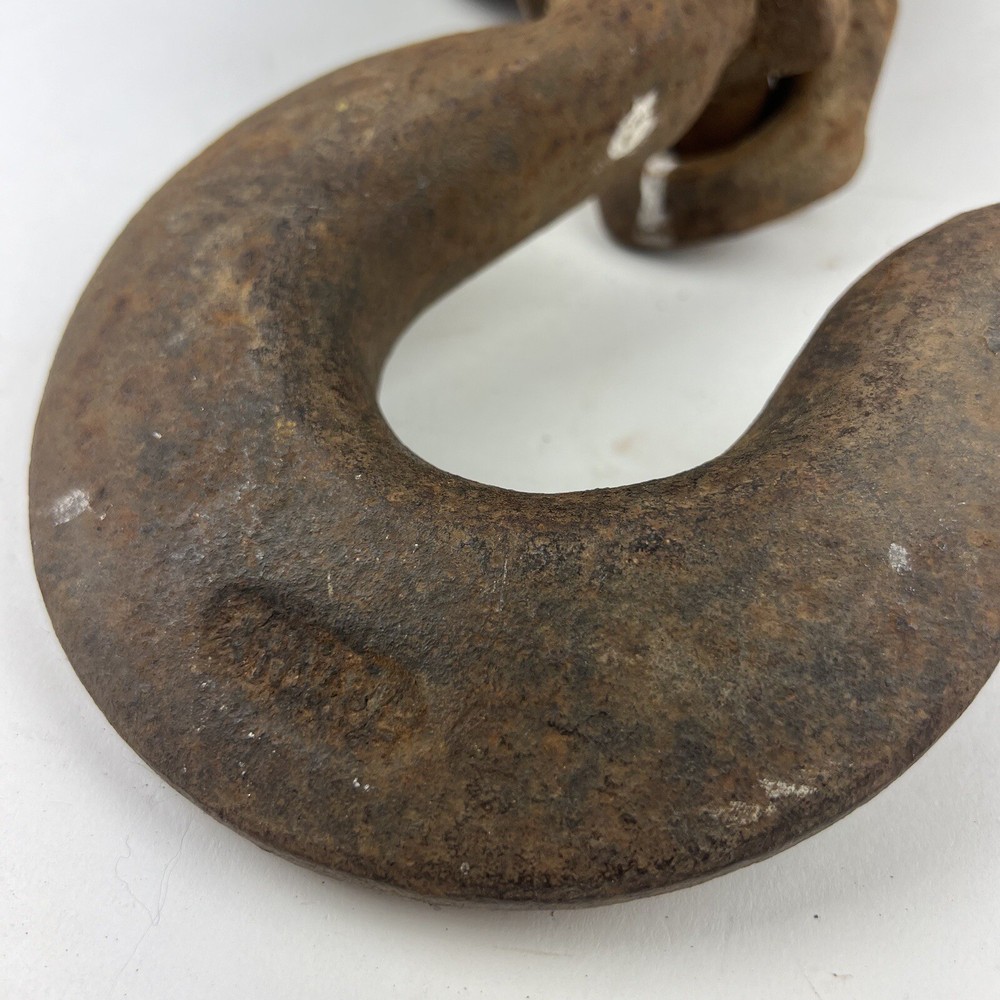 Antique Snatch Block Pulley with Swing Away Hook 20"