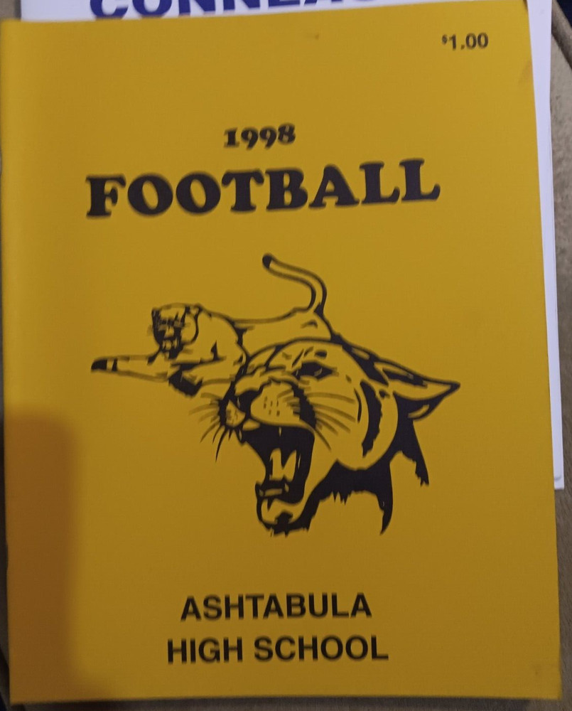 1998 Football Ashtabula High School program