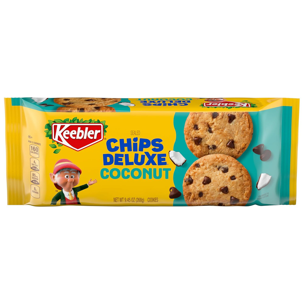 Chips Deluxe Coconut Cookies, 9.45Oz
