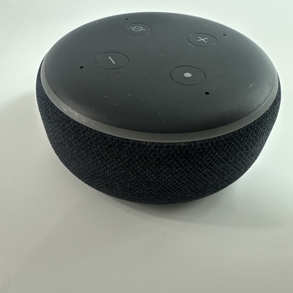 Amazon Alexa Echo Dot (3rd Generation) D9N29T Smart Speaker Black Tested Works
