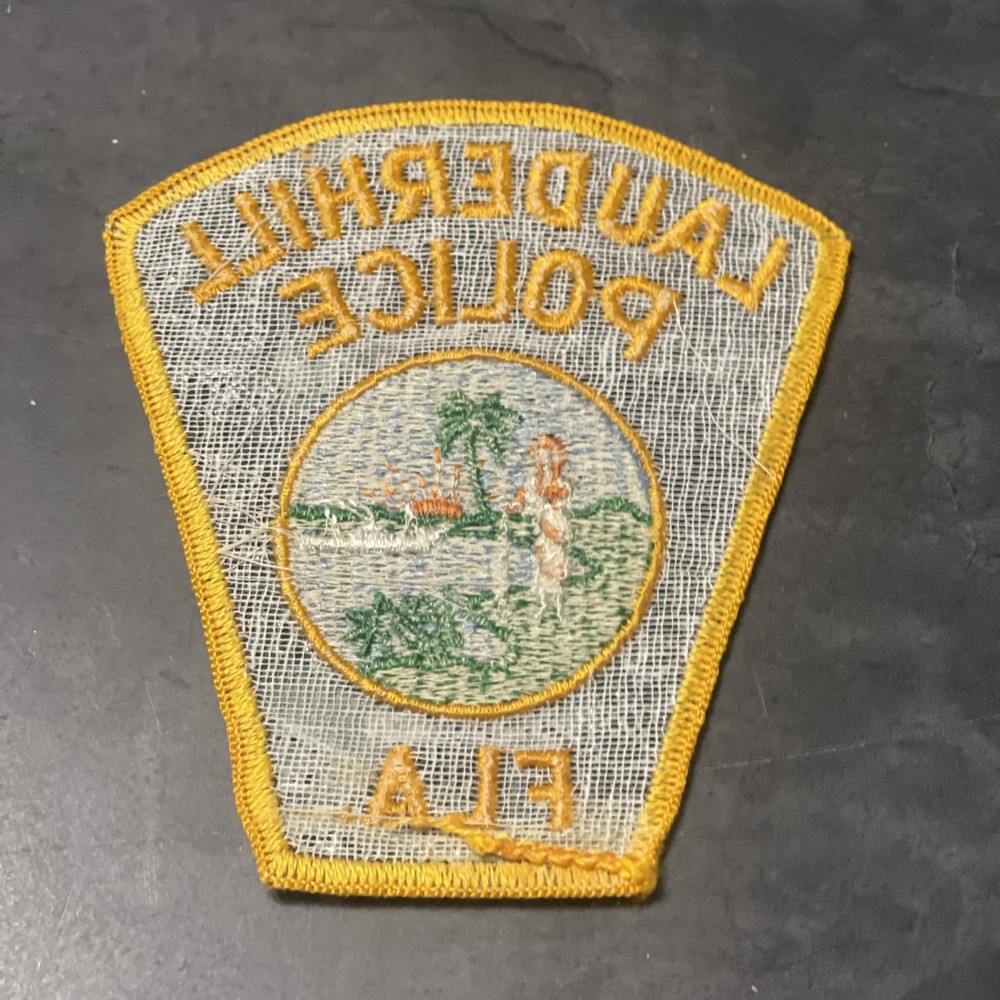 Lauderhill FL Police Patch -243