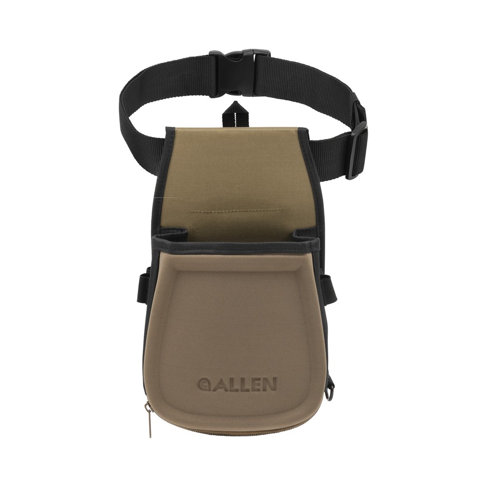 Allen Company Eliminator Basic Double Compartment Shooting Bag, Tan/Black