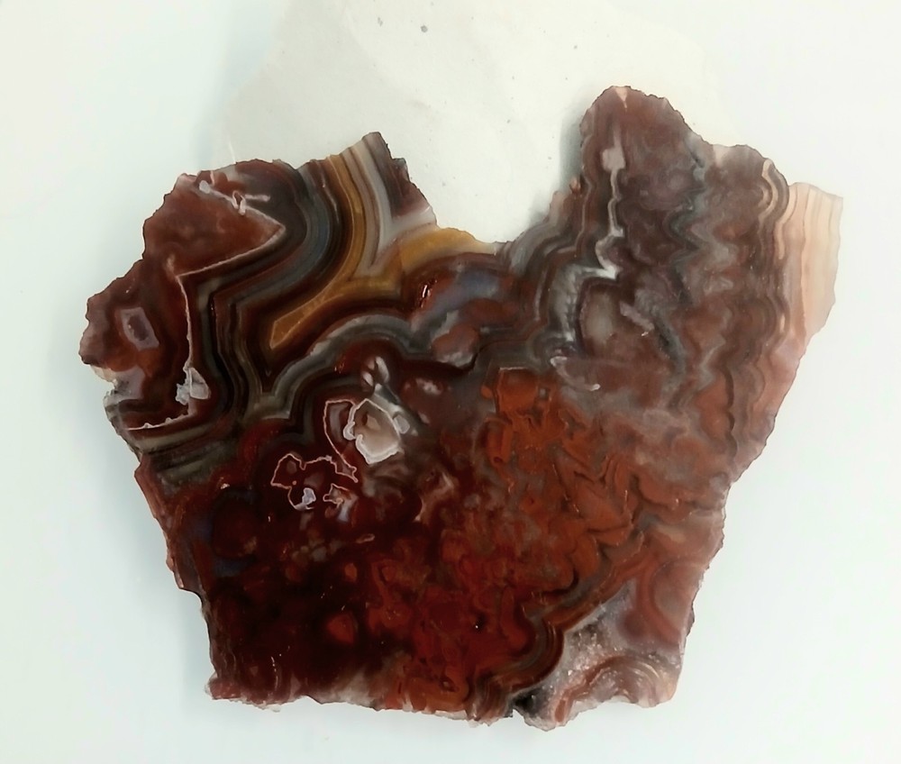 Mexican Lace Agate Slab For Cab