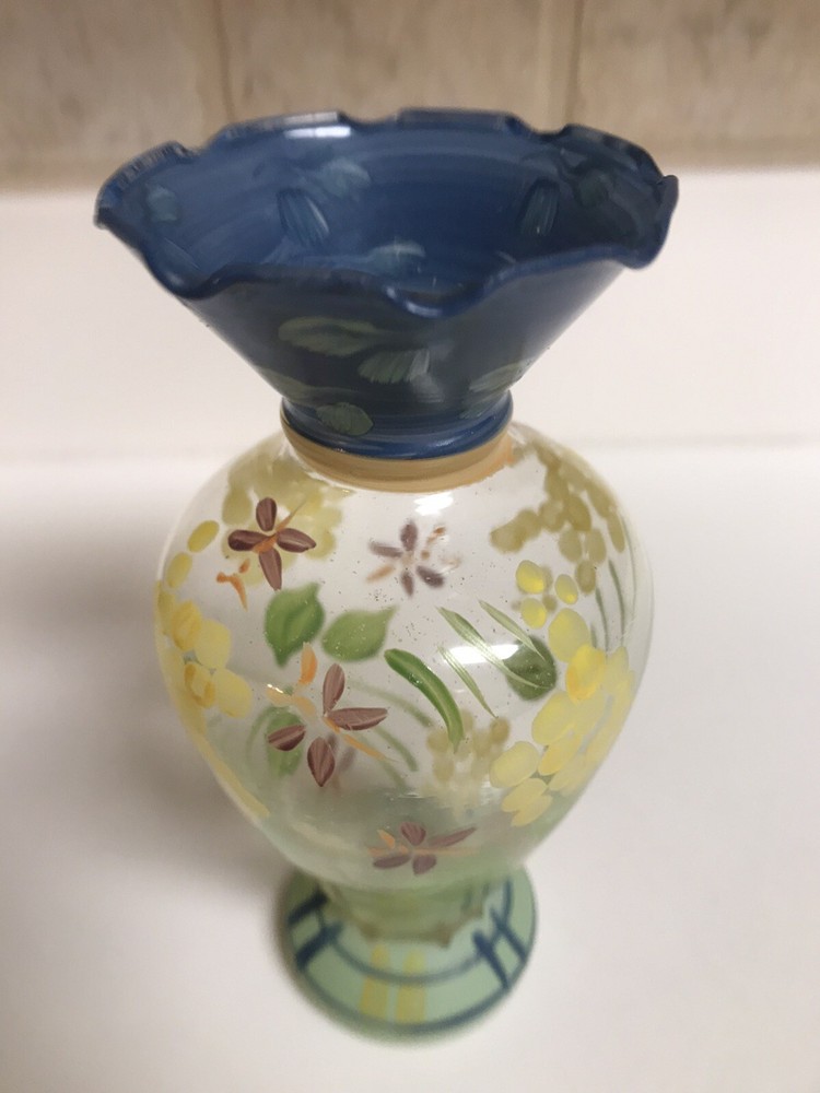 Capriware Handpainted Bud Vase