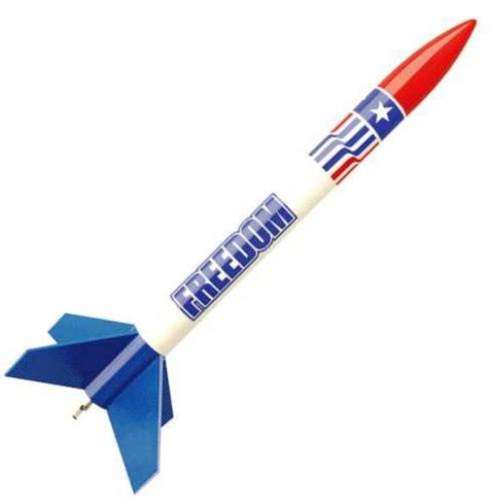 CUSTOM FLYING MODEL ROCKET KIT FREEDOM CRC 10024