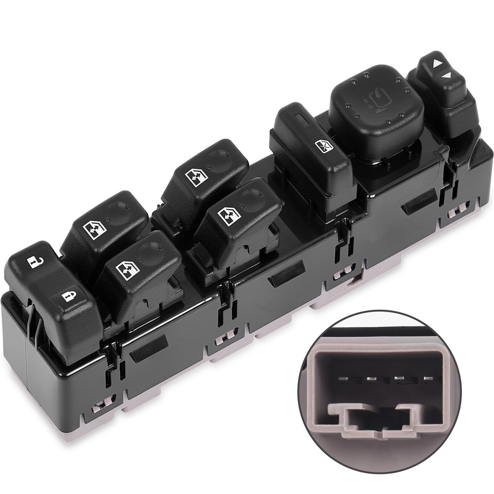 Left Driver Side Master Power Window Control Switch Fits For Hummer H2 2003-2007
