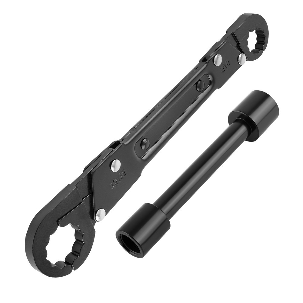 Plumbing Tools For Angle Stop Wrench Kit Dual Kwik Wrench Kit Angle Black