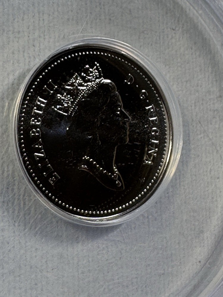 2000-W Canada 5 Cents Graded MS 68 by ANACS