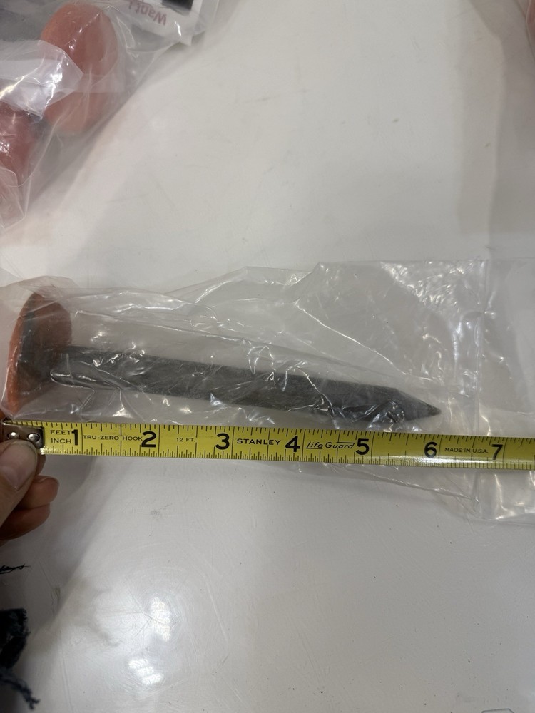 Low Profile Survey Stakes Hi-Vis Orange - 4 Pack