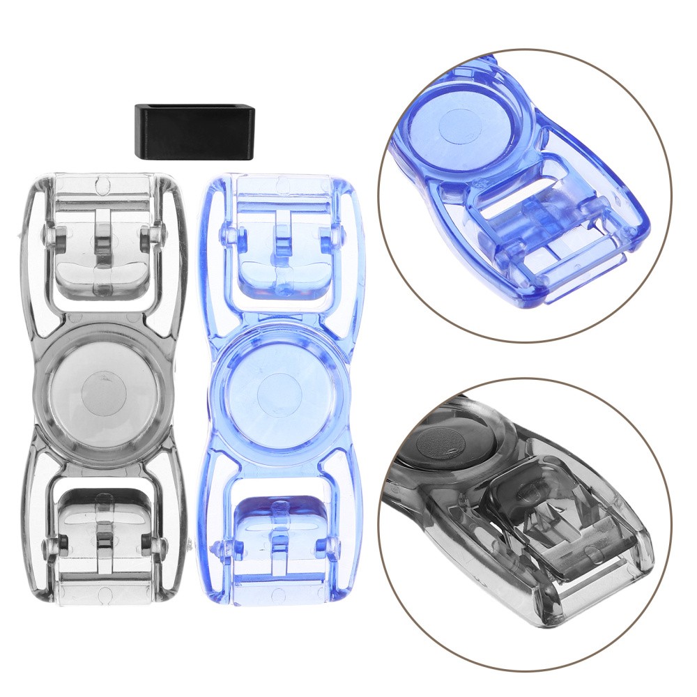 8 Pcs Swim Goggle Buckle Clips Plastic Replacement Universal Strap Connector