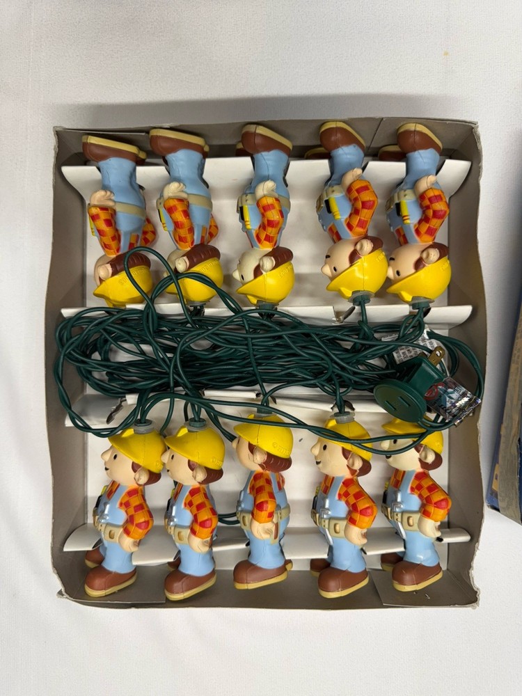 Vintage Bob The Builder Holiday Lights