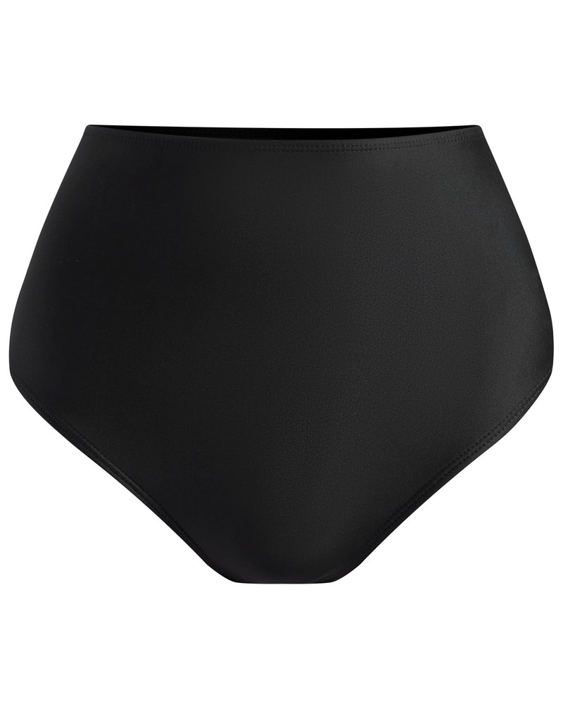 Dipinon Womens Modest Solid high Waisted Tummy Control Bikini Bottom Bathing ...