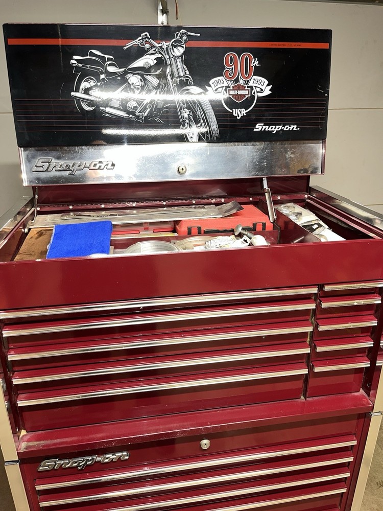 Snap On Harley Davidson 90th Anniversary Tool Box Limited Edition