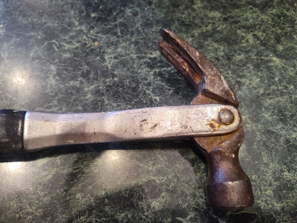 Vintage Adjustable Head Claw Hammer
