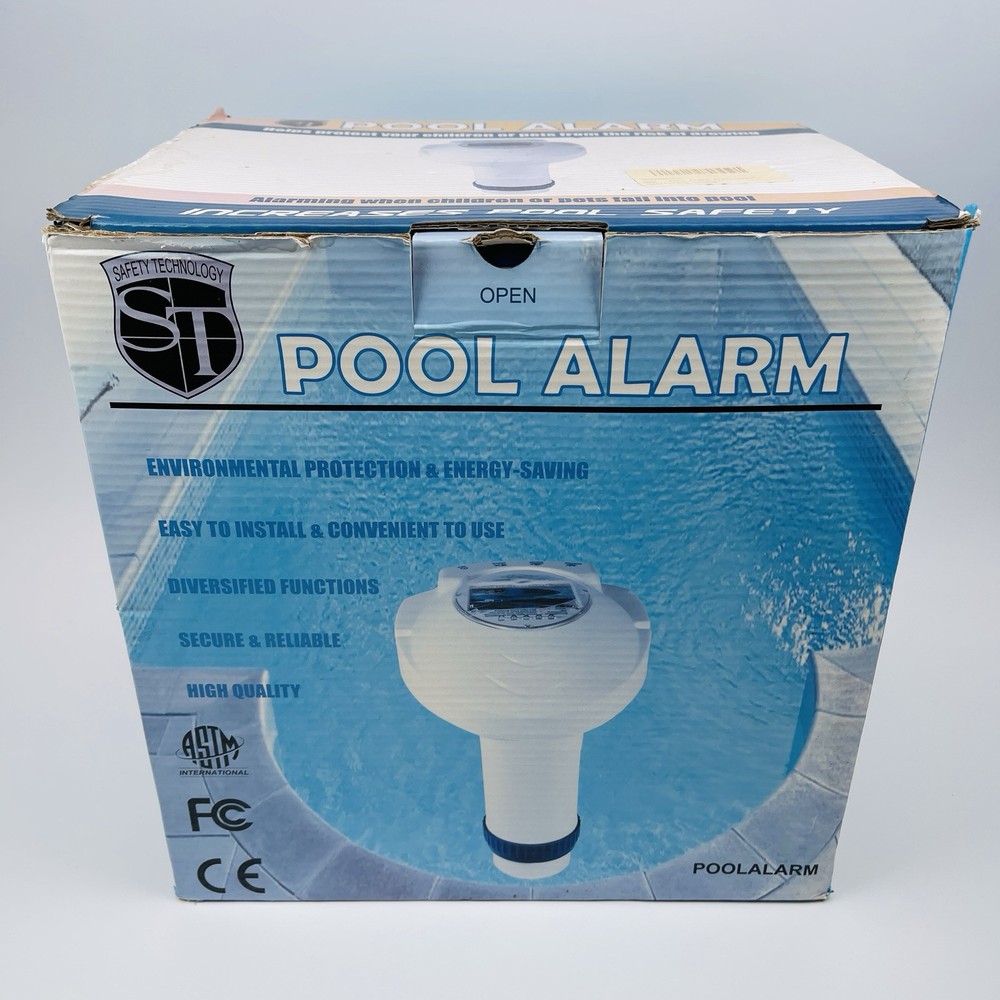 Safety Technology Pool Alarm System Wireless Range 400ft Sound Alarm